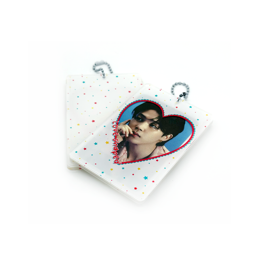 Exclusive Spring Bee Pins Love Shaped Acrylic PC Holder available at MountainPop Music