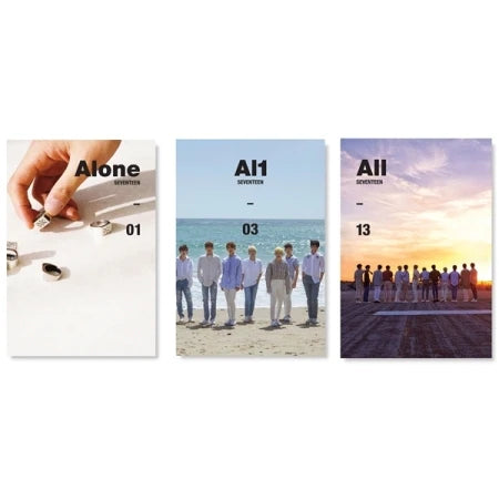 Seventeen 4th Mini Album: Al1 all versions available at MountainPop Music