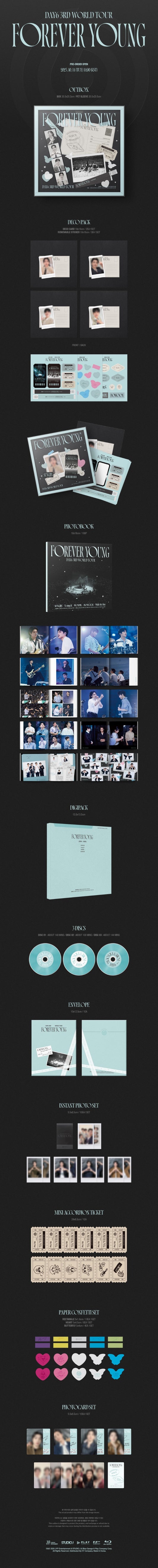 Pre-Order Day6 Forever Young World Tour Blu-Ray