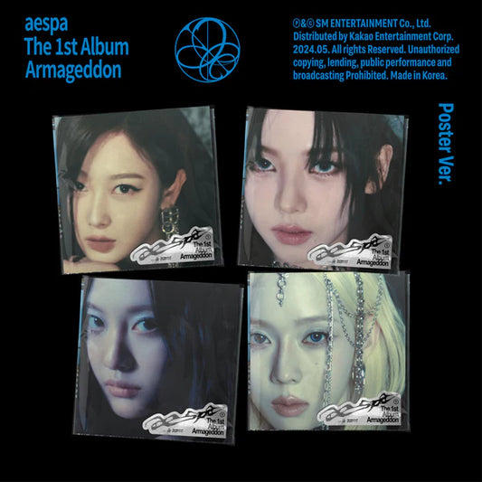 Aespa 1st Album: Armageddon (Poster Version)