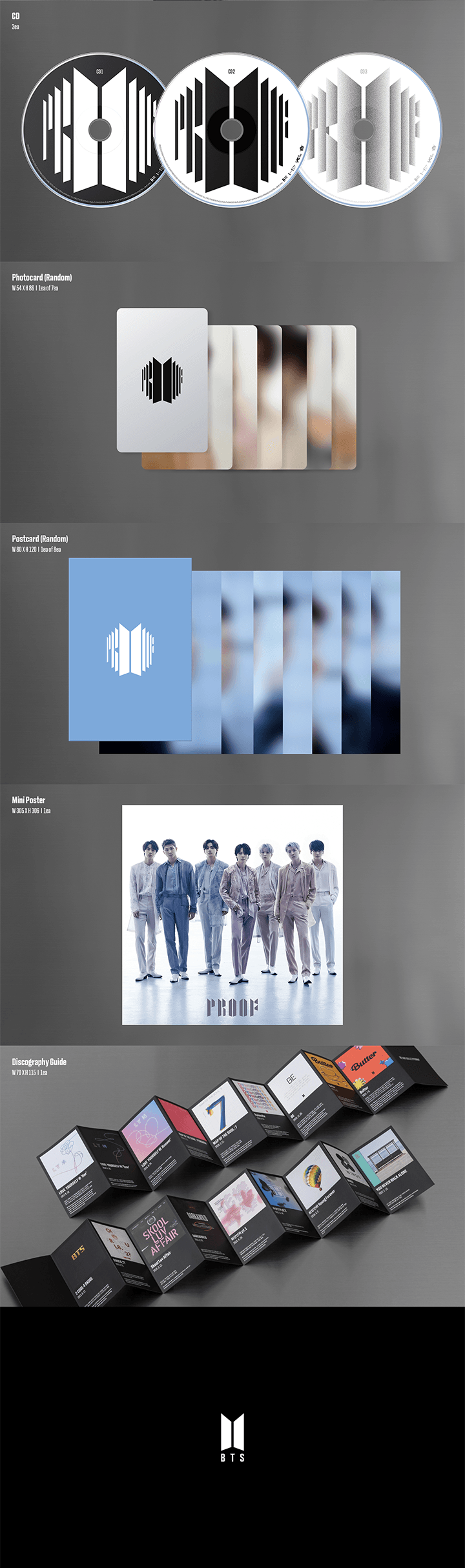 BTS Proof Anthology: Compact Edition