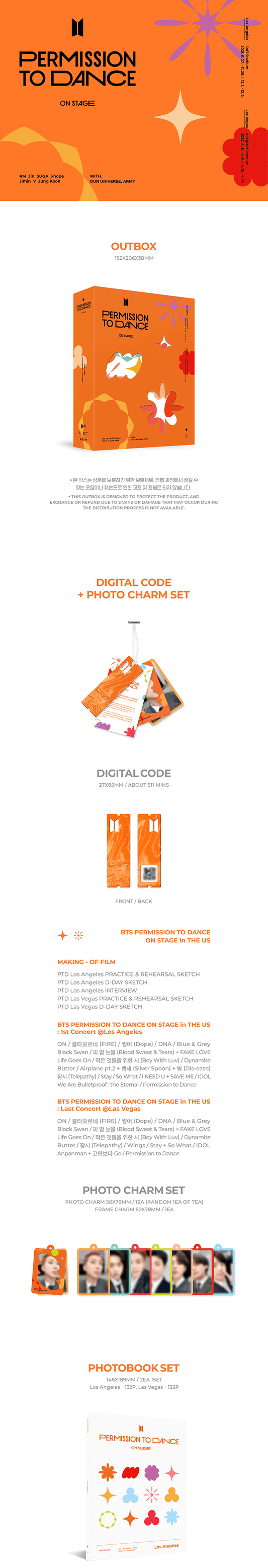 BTS PTD On Stage: Digital Code Set
