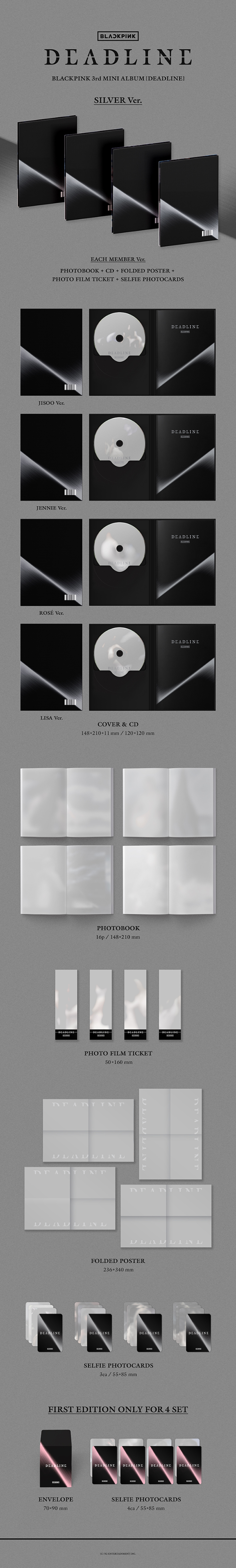 Pre-Order Blackpink 3rd Mini Album Deadline (w/pre-order benefit)