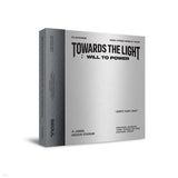 Product packaging for ATEEZ World Tour 'Towards the Light: Will to Power' in Seoul.
