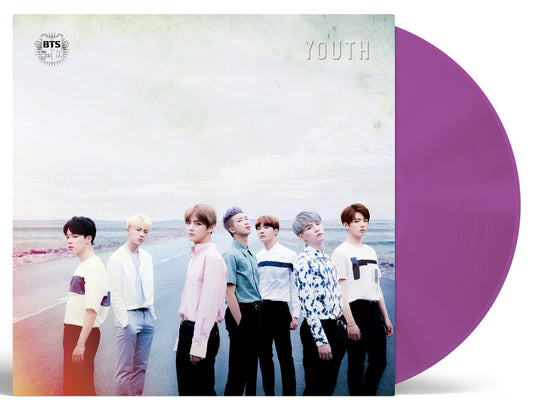BTS Youth 12" Double Vinyl (Japanese Exclusive) w/POB