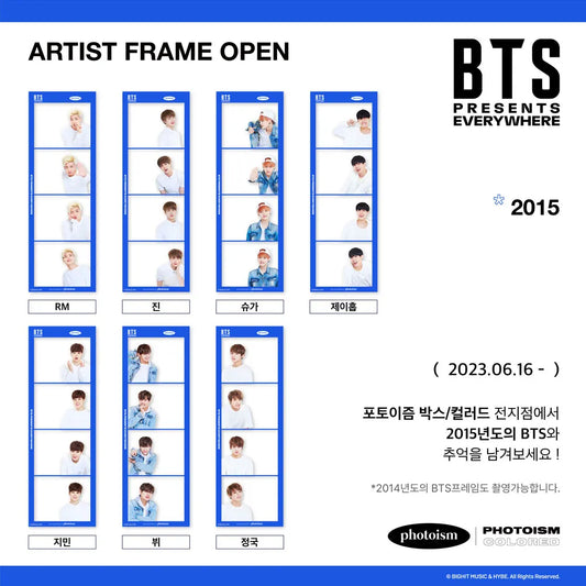 BTS 10th Anniversary Festa Official Photostrips available at MountainPop Music