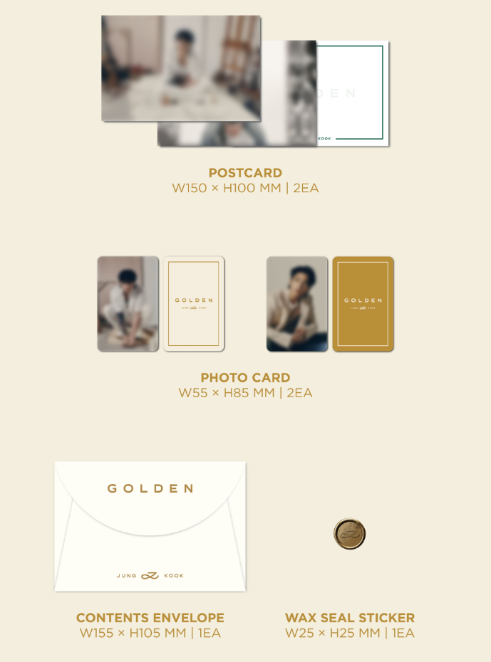 Jungkook of BTS 1st Album: Golden Vinyl