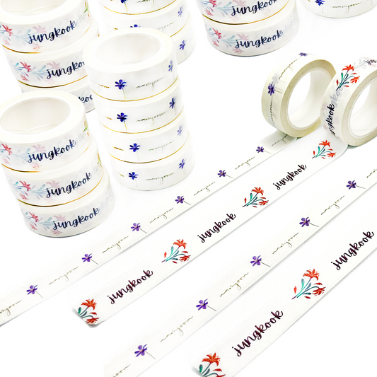 Birth Flower Washi Tape from Mutual Pinning available at MountainPop Music