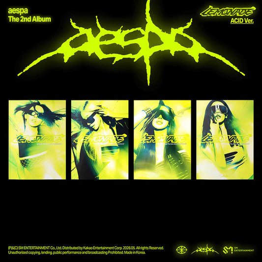 aespa - 2nd Full Album [LEMONADE] (ACID Ver.) with POB