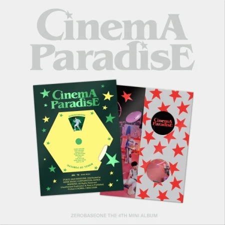 Zerobaseone 4th Mini Album: Cinema Paradise w/ POB