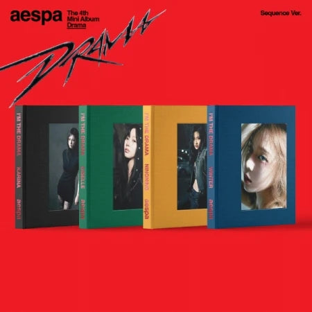 Aespa 4th Mini Album: Drama (Sequence Version) available at MountainPop Music