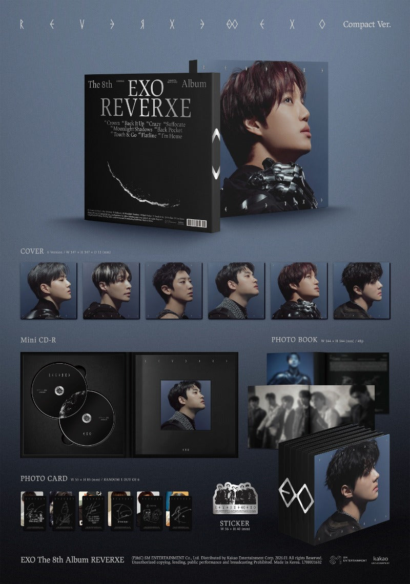 Exo 8th Full Album Reverxe (Compact Version)