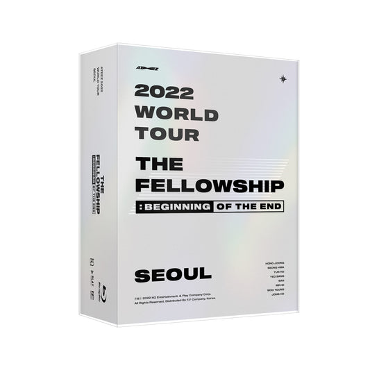 Ateez 2022 World Tour The Fellowship Seoul Blu-Ray available at MountainPop Music