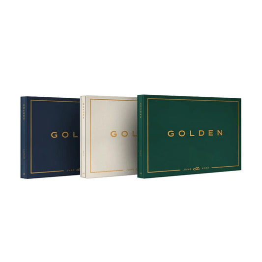 Jungkook of BTS Golden Album available at MountainPop Music