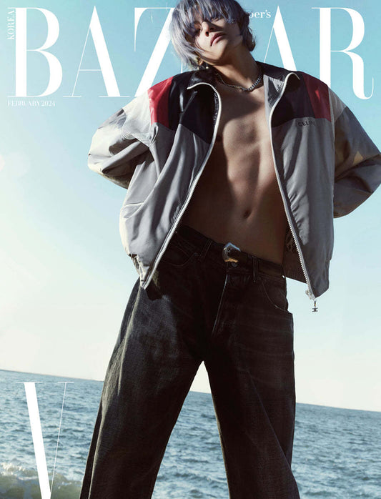 Harper's Bazaar Korea: V of BTS Cover available at MountainPop Music