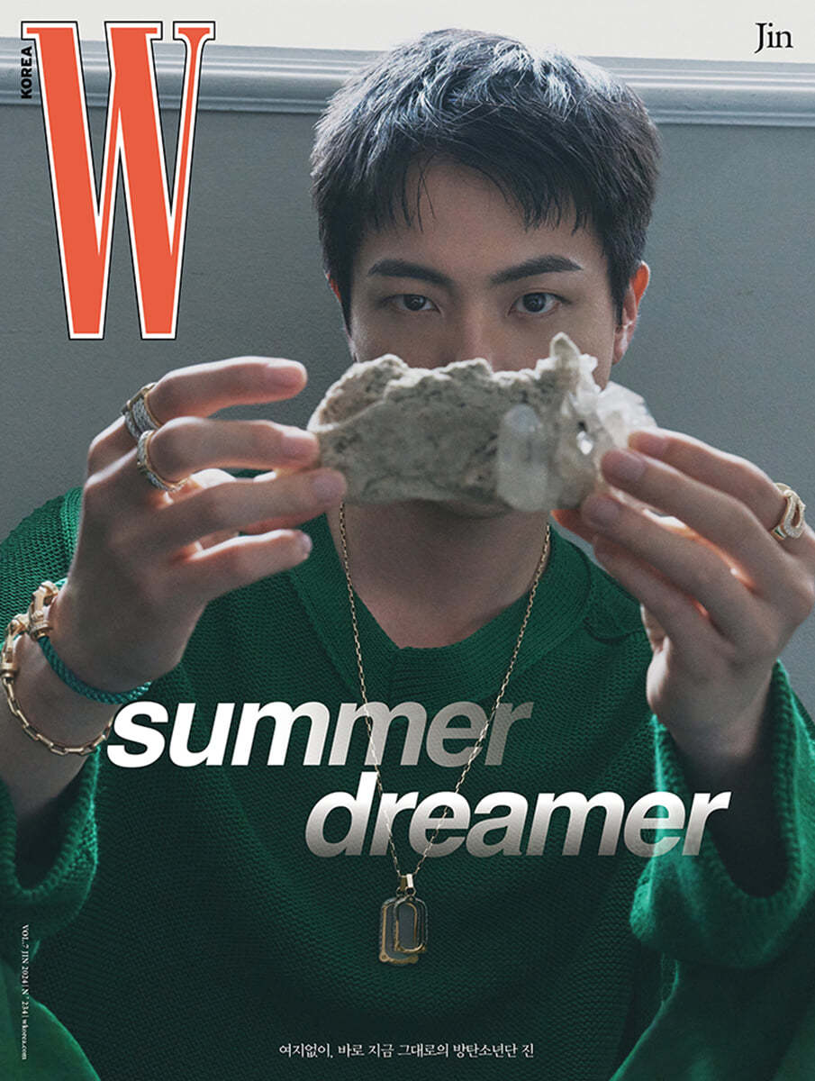 Jin of BTS W Korea Magazine