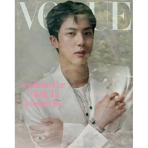 BTS Jin Vogue Korea October 2024 Cover