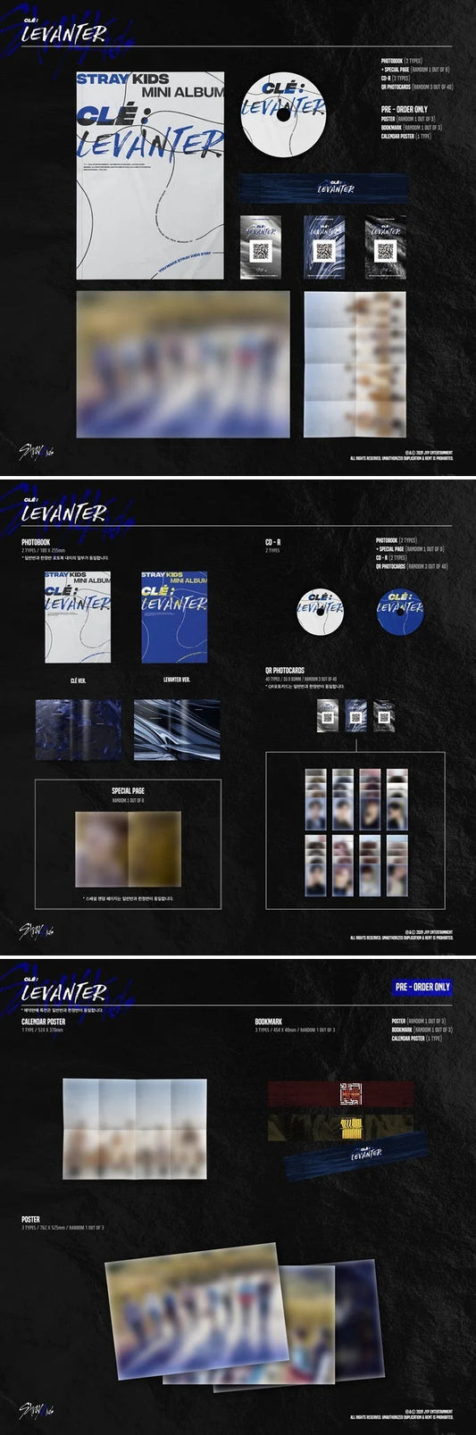 Stray Kids - 5th Mini Album [Clé : LEVANTER] (Normal Ver.)