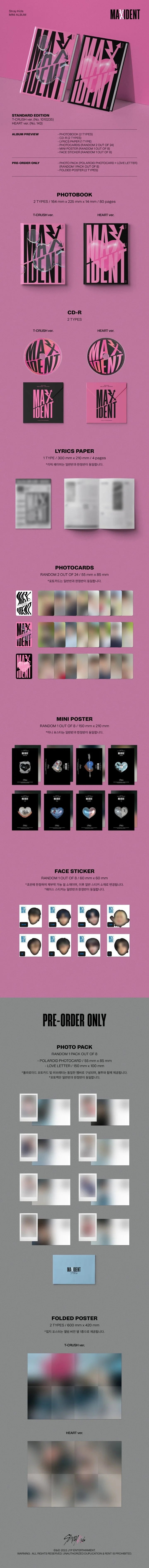 Stray Kids - 7th Mini Album [MAXIDENT] (Standard Ver.)