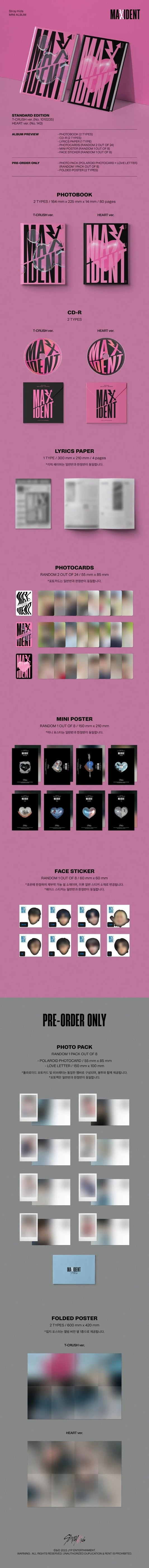 Stray Kids - 7th Mini Album [MAXIDENT] (Standard Ver.)