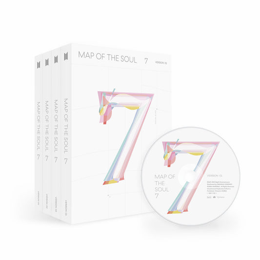 BTS Map of the Soul: 7 all versions available at MountainPop Music