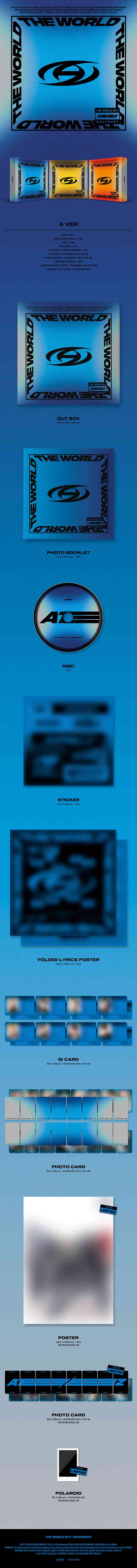 Ateez 4th Mini Album The World Ep. 1 : Movement