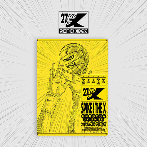 Xdinary Heroes - 2027 Season’s Greetings [Spike! The X] + AladinKR POB Photocard Set