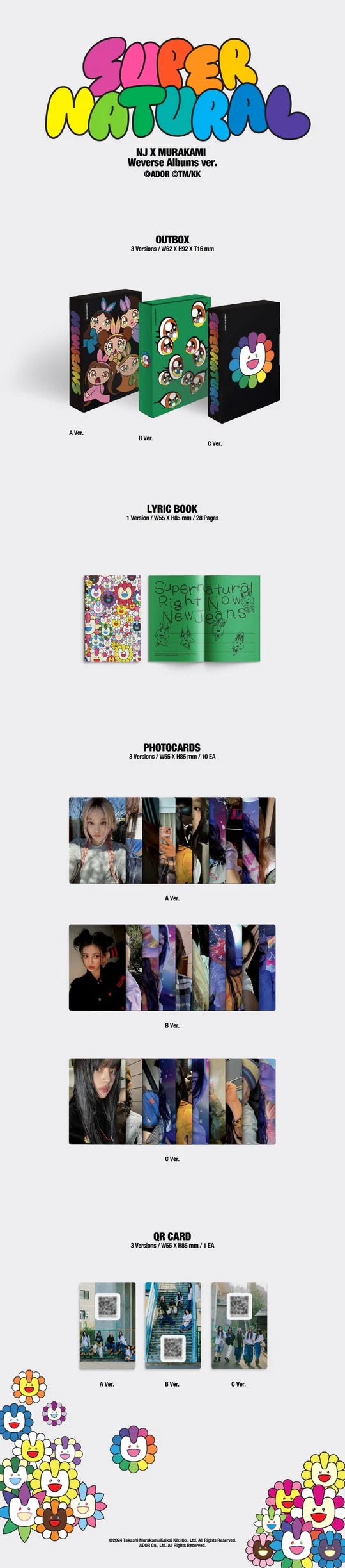 NewJeans - Double Single [Supernatural] (Weverse Albums Ver.)