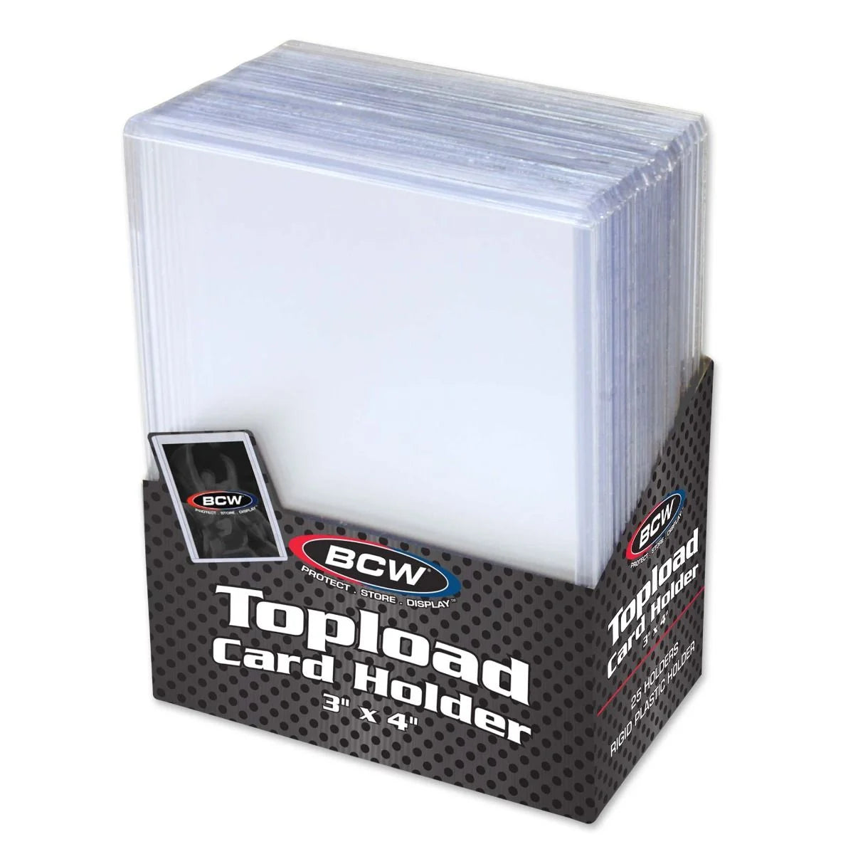 BCW 3x4 Standard Topload Card Holder (25 pack)