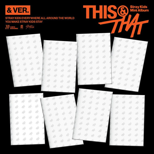 Stray Kids - 10th Mini Album [THIS & THAT] (& Ver.) with Aladin KR POB Photocard