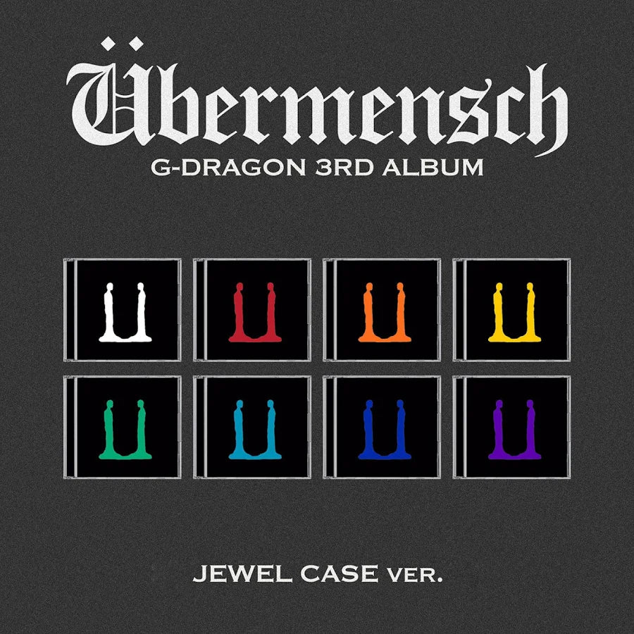 G-DRAGON - 3rd Album [Übermensch] (JEWEL Ver.)