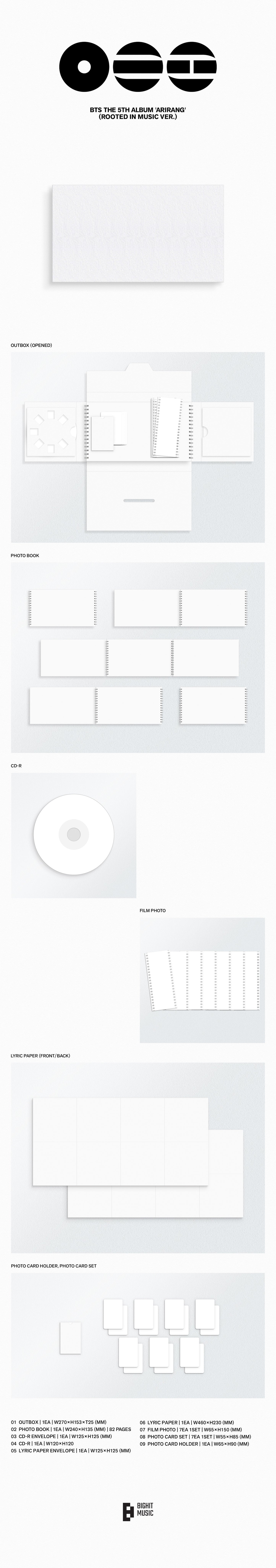 Pre-Order BTS 5th Full Album: Arirang