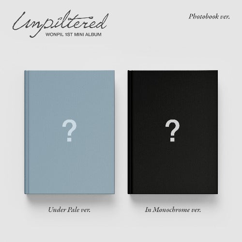 WONPIL (DAY6) - 1st Mini Album [UNPILTERED] (PHOTOBOOK Ver.) + 1st Press Benefits