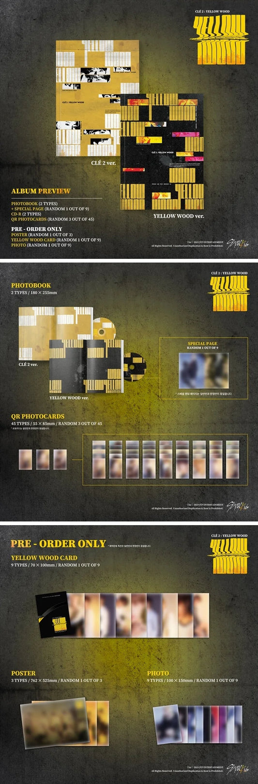 Stray Kids - Special Album [Clé 2 : Yellow Wood] (Normal Ver.)