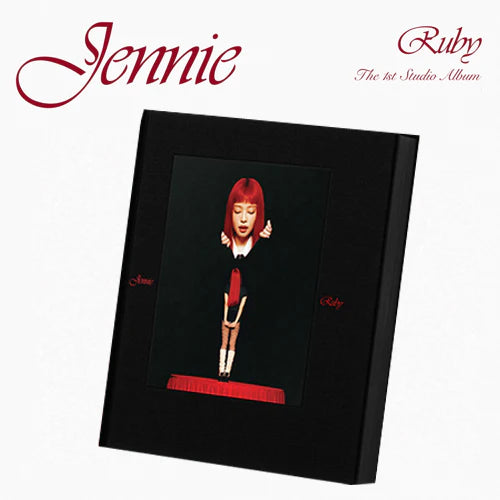 Pre-Order Jennie 1st Solo Album: Ruby (Photobook Ver) w/POB