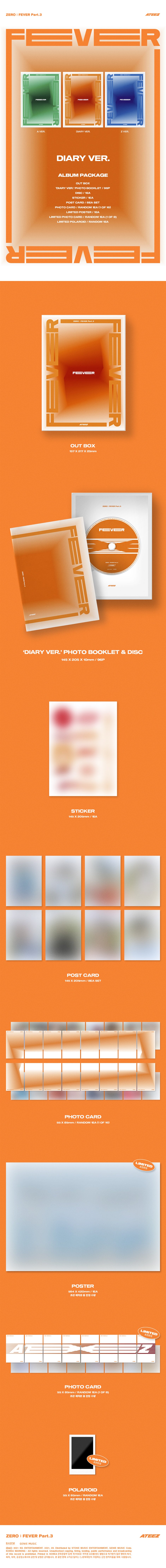 Ateez Zero Fever Part 3 Album