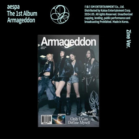 Aespa 1st Album: Armageddon (Zine Version)